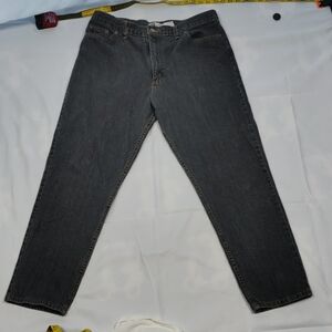 Faded Glory Women's Dark Gray Straight Leg Jeans